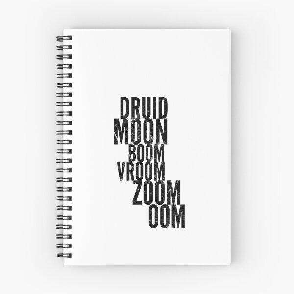 Item preview, Balance Druid Mantra: DnD Spells and Attacks - DPS- Gamer B/W Stack designed and sold by CloudDance.