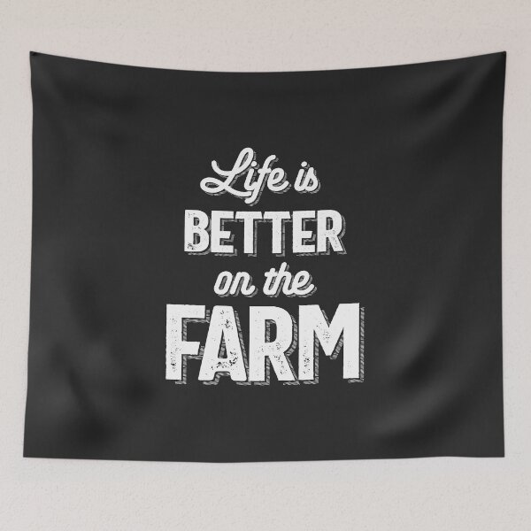 Item preview, Life is Better on The Farm designed and sold by cidolopez.