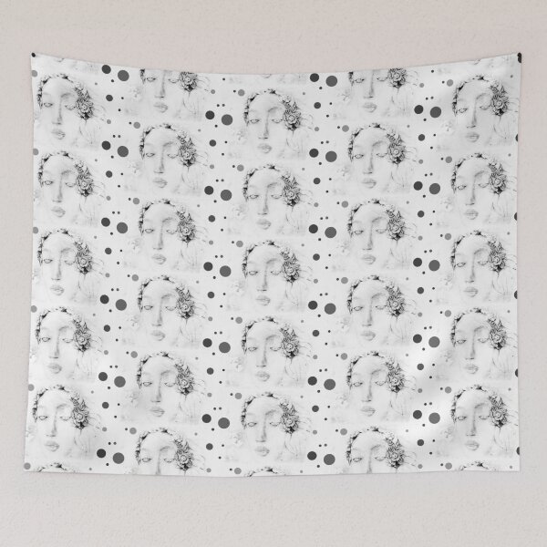 Item preview, Contemplation in Black and White designed and sold by Susan Werby.