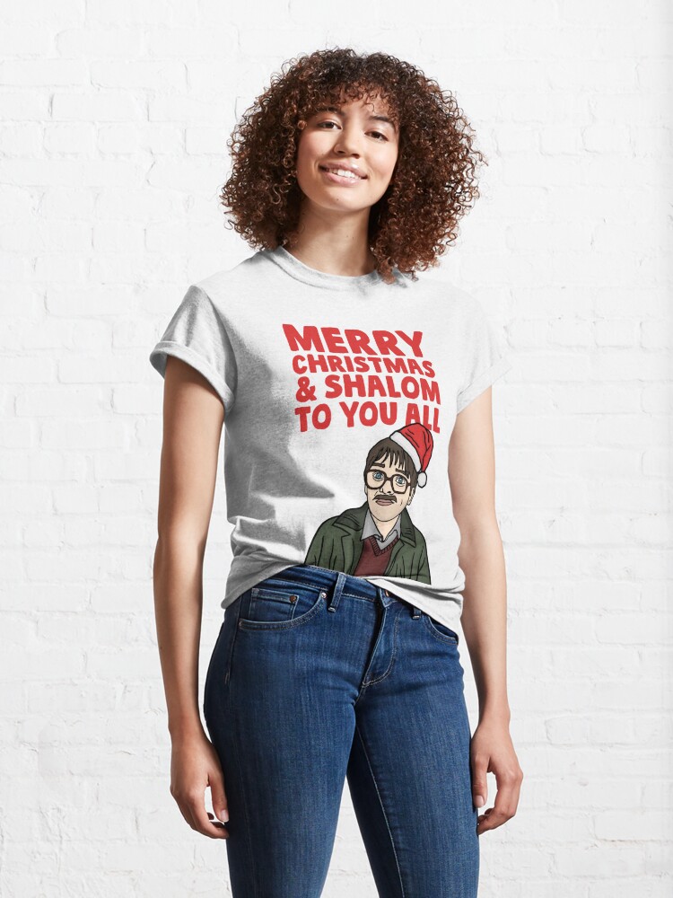 Discover Merry Christmas And Shalom To You All Classic T-Shirt