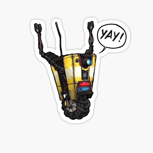 Vista previa del artículo con la obra «Happy Claptrap», diseñado y vendido por Artanis-Art.