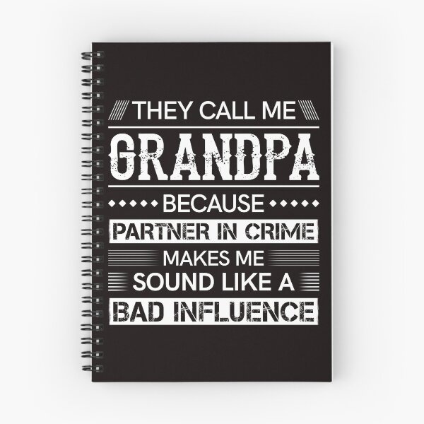 Item preview, They Call Me Grandpa Because Partner In Crime - Grandfather Gift designed and sold by PremiumTShirts.