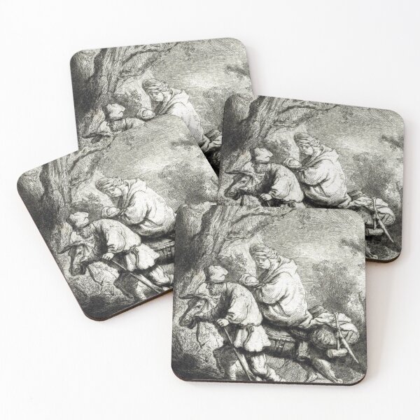 Item preview, Flight into Egypt - Rembrandt - 1633 designed and sold by CrankyOldDude.