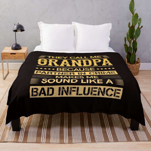 Item preview, They Call Me Grandpa Because Partner In Crime - Grandfather Gift designed and sold by PremiumTShirts.