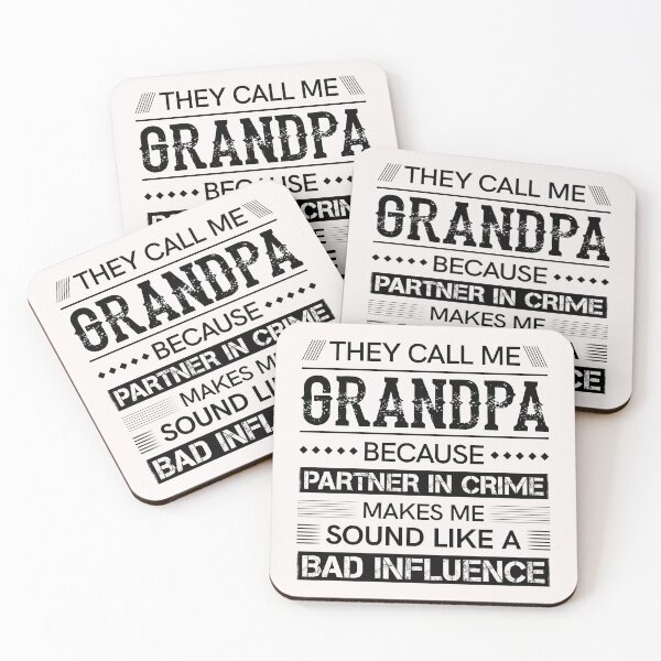 Item preview, They Call Me Grandpa Because Partner In Crime - Grandfather Gift designed and sold by PremiumTShirts.