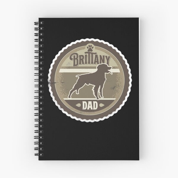 Item preview, Brittany Dad - Distressed Brittany Spaniel Silhouette Design designed and sold by DoggyStyles.