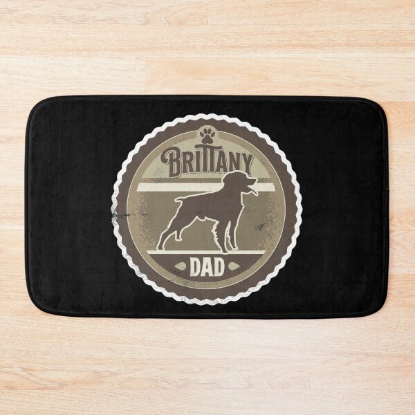 Item preview, Brittany Dad - Distressed Brittany Spaniel Silhouette Design designed and sold by DoggyStyles.