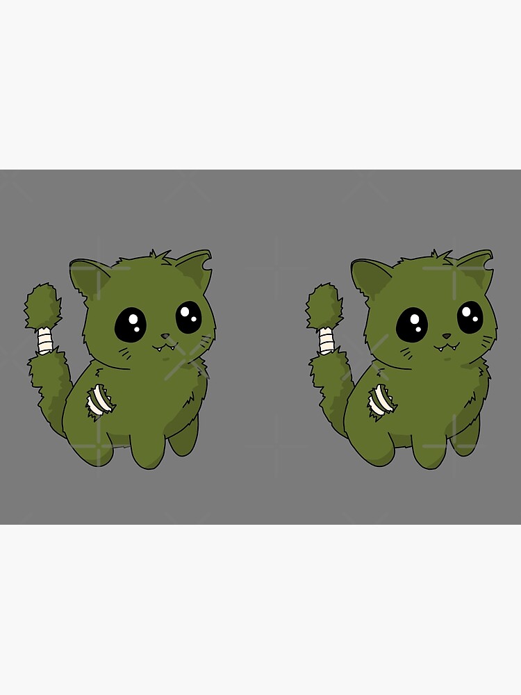 Cute zombie kitten Magnet for Sale by sivelobanova