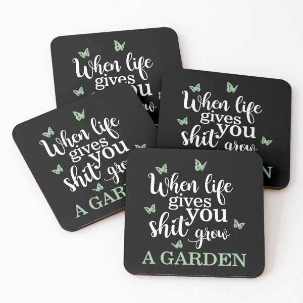 Item preview, When Life Gives You Shit, Grow a Garden Funny Pun designed and sold by perfectpresents.