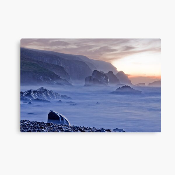 Port sundown glencolmcille Canvas Print