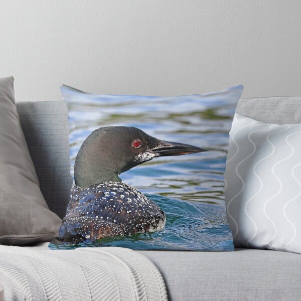 Item preview, Common Loon Portrait designed and sold by Debbie Oppermann.