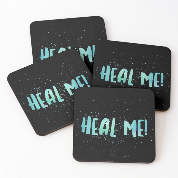 Item preview, Heal Me! RP - Movie Trope - Gamers - Raid - Party - Blue Distressed Spatter designed and sold by CloudDance.
