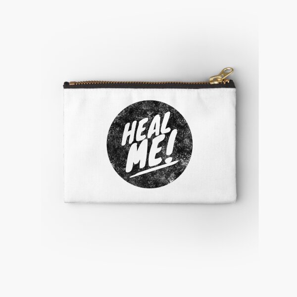 Item preview, Heal Me! RP - Movie Trope - Gamers - Raid - Party - Black Distressed Circle designed and sold by CloudDance.