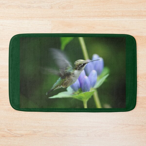 Item preview, Hummingbird And Gentian Blue designed and sold by Debbie Oppermann.