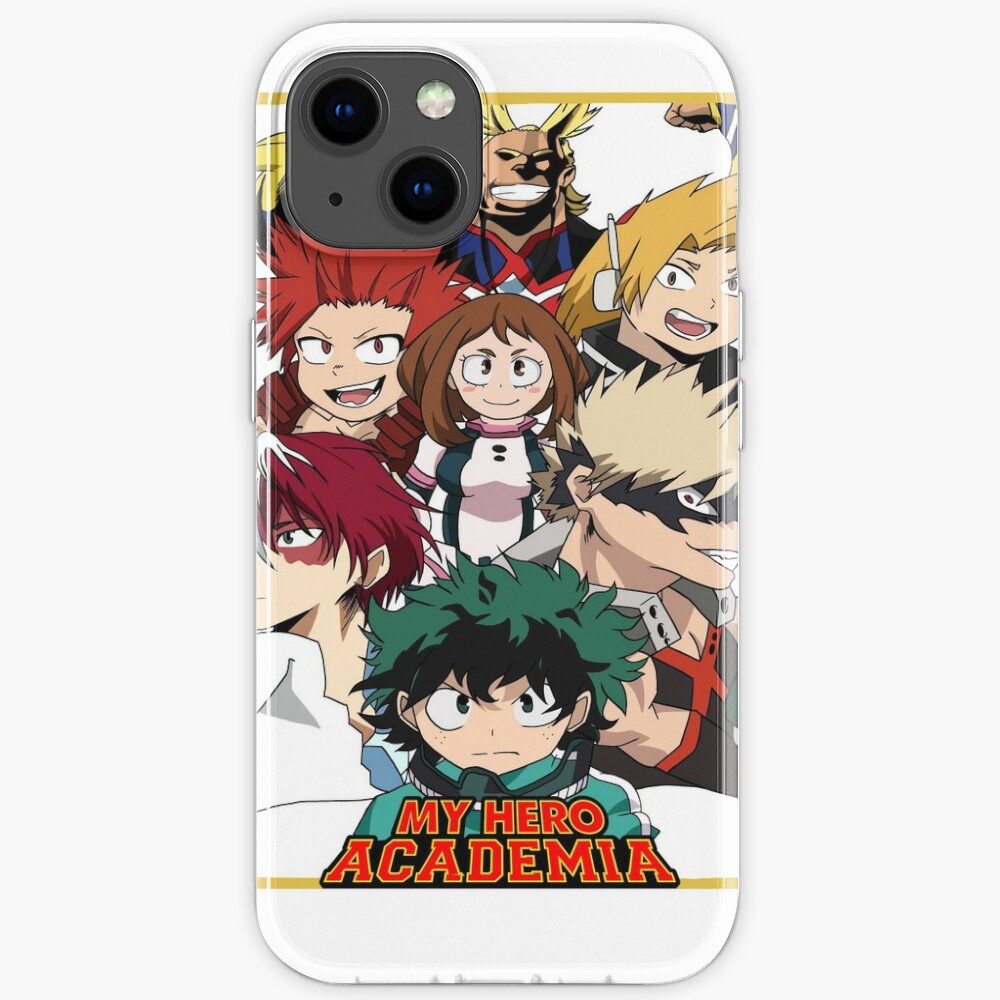 my hero academia print sticker for sale by croutonfish redbubble