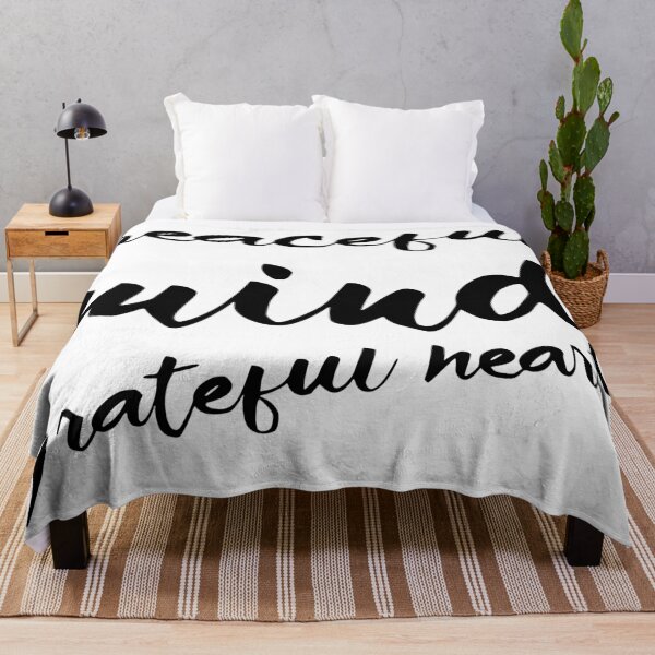 Item preview, peaceful mind, grateful heart designed and sold by RosalieReeves.