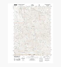 USGS Topo Map Oregon Oregon Caves 20110829 TM Photographic Print