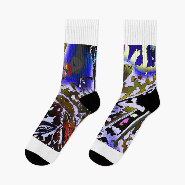 Item preview, Vivid Foliage in blue designed and sold by Catchavista.