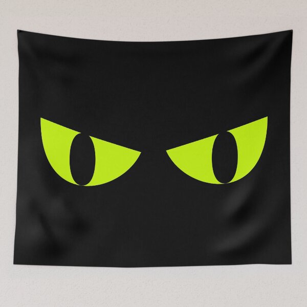 Item preview, Spooky scary cat eyes Halloween designed and sold by Robyn18.