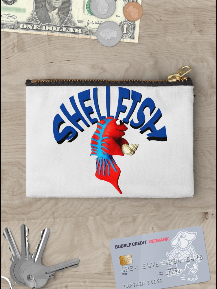 Thumbnail 3 of 4, Zipper Pouch, ShellFish  designed and sold by MeyrellesMartin.