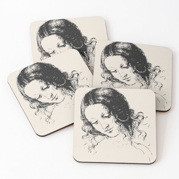 Item preview, The head of Leda by Leonardo da Vinci designed and sold by elforzi.
