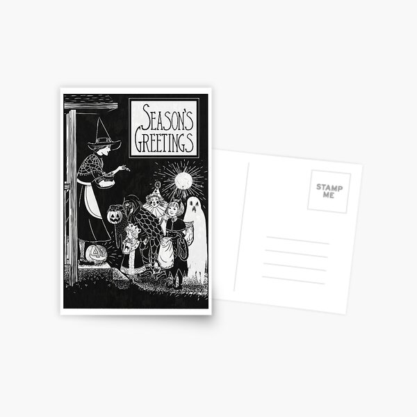 Item preview, Season's Greetings: Treat or Treat designed and sold by jk-bees.