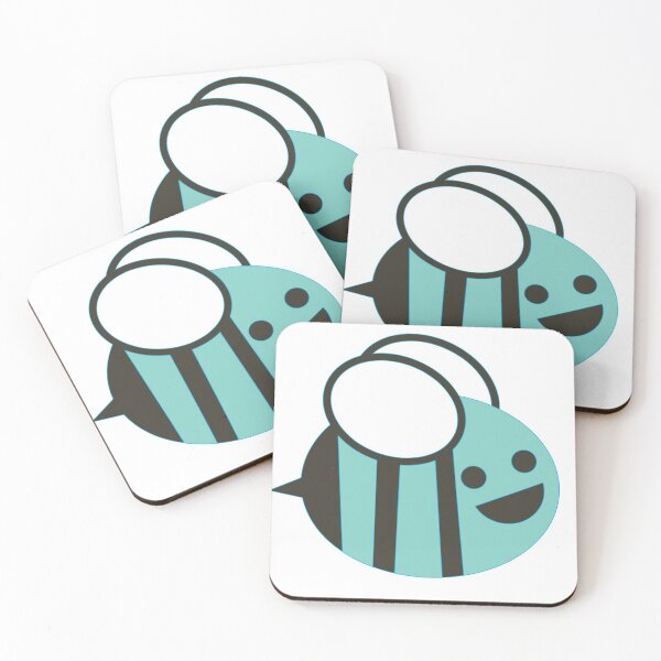 Item preview, Baby Bee | Bumble Bee | Honey Bee | Cartoon Bee Teal designed and sold by JDMHoney.