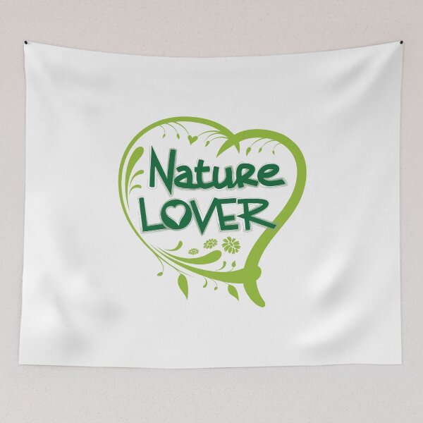 Item preview, Nature lover. For nature lovers, ever green, nature, ecology, saving the planet designed and sold by ChrisPrintables.