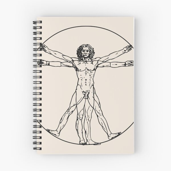 Item preview, The Vitruvian Man by Leonardo da Vinci designed and sold by elforzi.