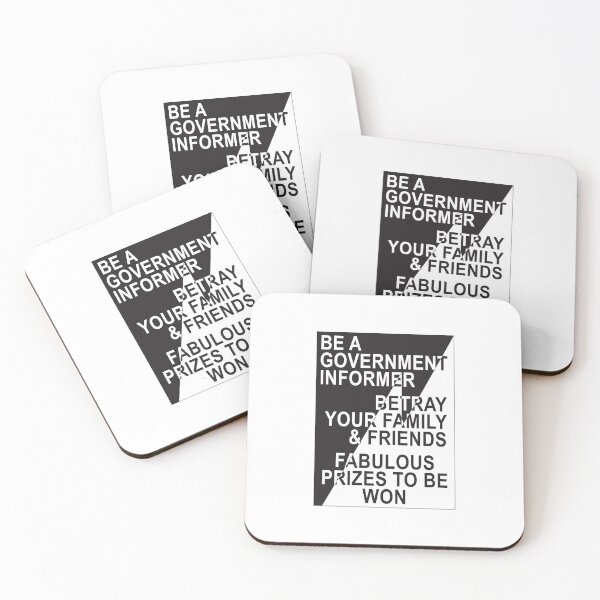 Item preview, Be A Government Informer designed and sold by Off the Box.