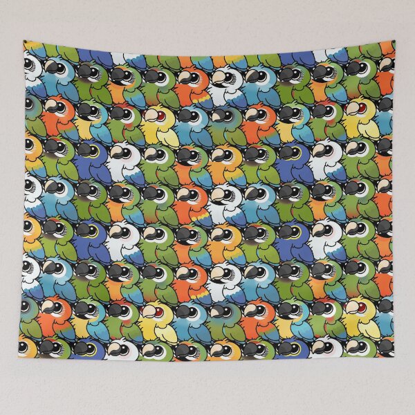 Item preview, Macaw Pattern designed and sold by blirbos.