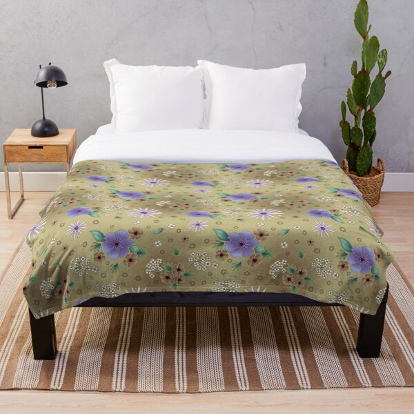 Item preview, Vintage Sage Floral designed and sold by ZENDYtechSTYLE.