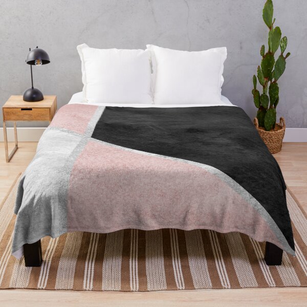 Item preview, Pink, Silver and Black Geometric Design designed and sold by machare.