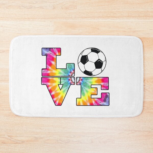Item preview, Color Burst Soccer Love Tie Dye Look designed and sold by theboujeebunny.