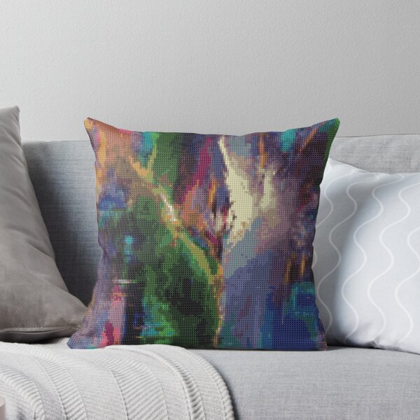 Item preview, Abstract multicolored pixelated picture  designed and sold by Hvll1116.