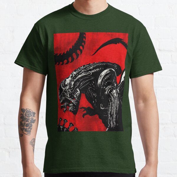 本格派ま！ 新品 エイリアン ALIEN デザイン Tシャツ Ｌ リプリー