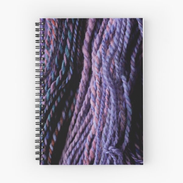 Item preview, Purple Handspun Yarn designed and sold by joyloveyarn.