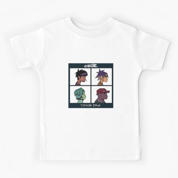 Noodles Kids Babies Clothes Redbubble - gorillaz demon days shirt roblox