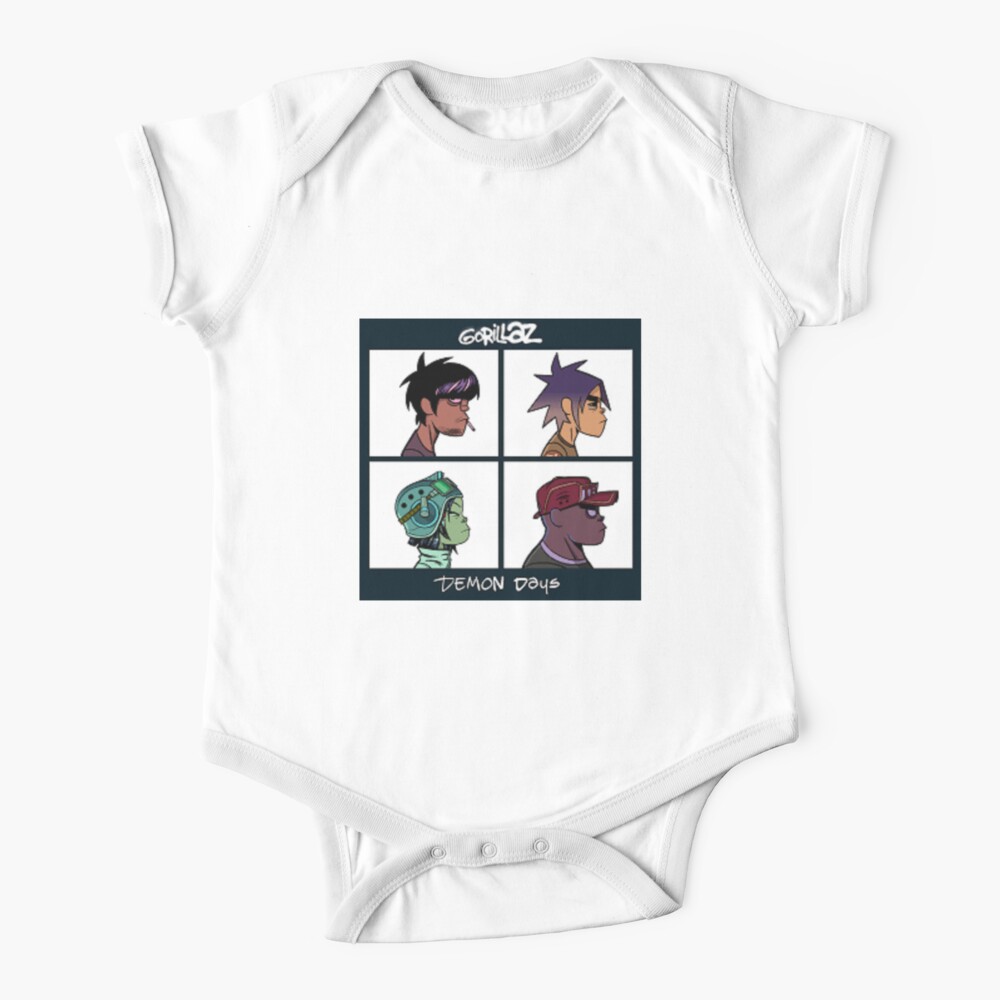 Gorillaz Demon Days Album Baby One Piece By Fabinho Redbubble