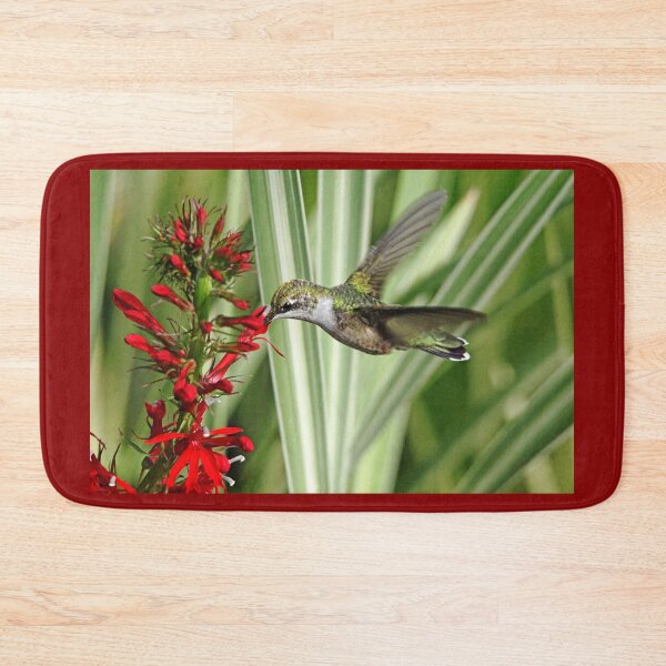 Item preview, Hummingbird and Lobelia designed and sold by Debbie Oppermann.