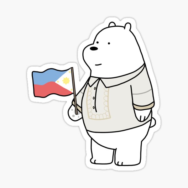 We Bare Bearongs - Ice Bear Pegatina