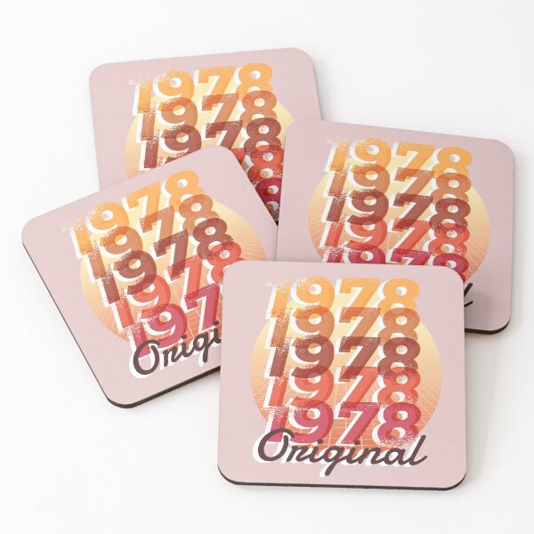 Item preview, "1978 original" retro birthday design  designed and sold by FFelder.