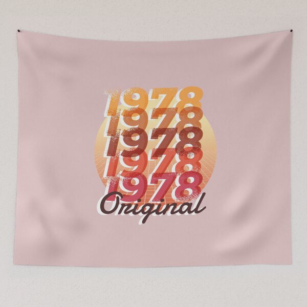 Item preview, "1978 original" retro birthday design  designed and sold by FFelder.