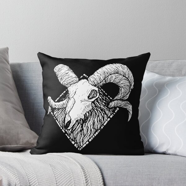 Item preview, Skull Symbol of the Goat Witchcraft by KRAFTD designed and sold by kraftd.