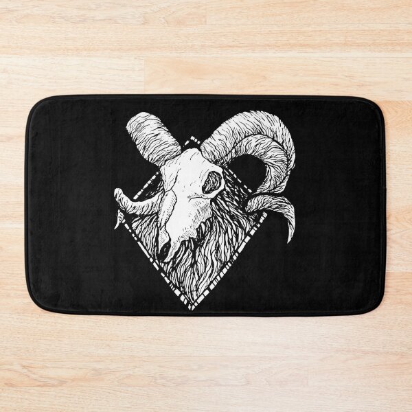 Item preview, Skull Symbol of the Goat Witchcraft by KRAFTD designed and sold by kraftd.
