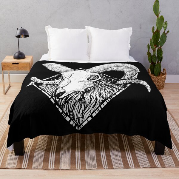 Item preview, Skull Symbol of the Goat Witchcraft by KRAFTD designed and sold by kraftd.