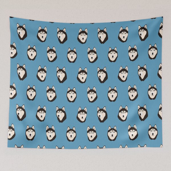 Item preview, Husky Dogs Heads designed and sold by nadyanadya.