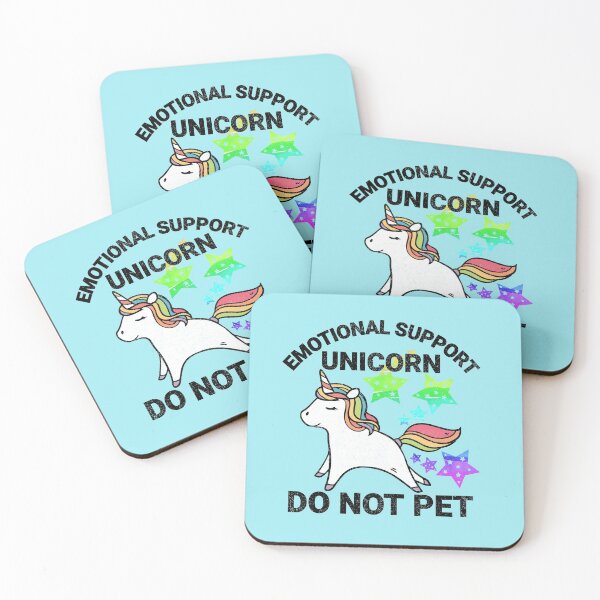 Item preview, Emotional Support Unicorn DO NOT PET designed and sold by B2KMerch.