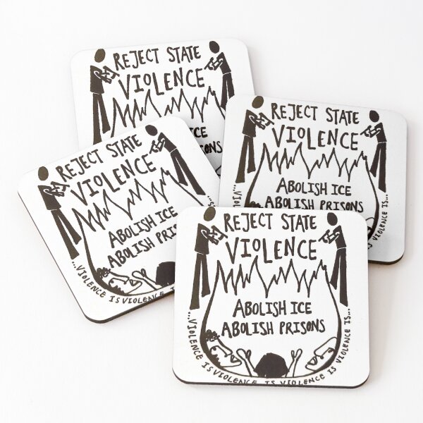 Item preview, Reject State Violence - ABOLISH ICE ABOLISH PRISONS  designed and sold by gabyraqueljulia.