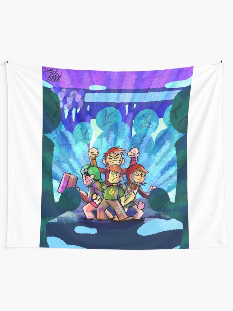 scott pilgrim tapestry